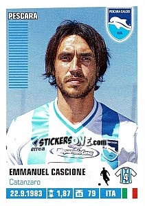 Cromo Emmanuel Cascione - Calciatori 2012-2013 n. 360 - Panini