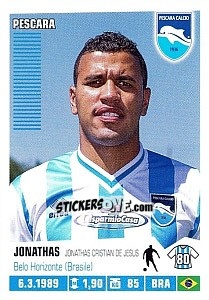 Sticker Jonathas - Calciatori 2012-2013 n. 367 - Panini