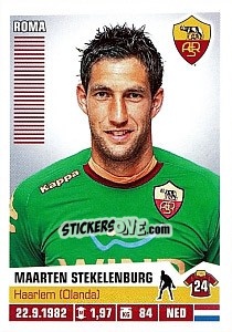 Sticker Maarten Stekelenburg - Calciatori 2012-2013 n. 369 - Panini