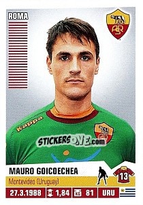Sticker Mauro Goicoechea - Calciatori 2012-2013 - Panini