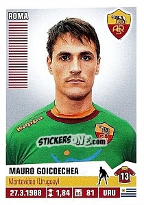 Cromo Mauro Goicoechea - Calciatori 2012-2013 - Panini