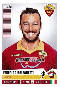 Sticker Federico Balzaretti