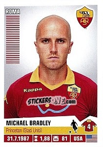 Cromo Michael Bradley - Calciatori 2012-2013 - Panini