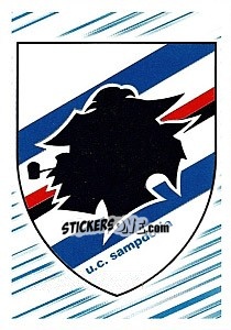 Sticker Scudetto - Sampdoria