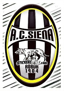 Figurina Scudetto - Siena - Calciatori 2012-2013 - Panini