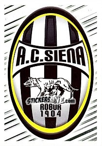 Figurina Scudetto - Siena