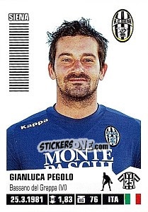 Sticker Gianluca Pegolo - Calciatori 2012-2013 n. 417 - Panini