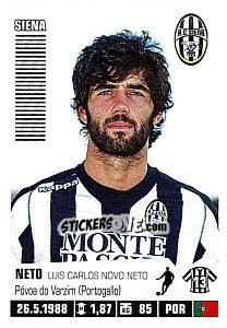 Sticker Luis Neto - Calciatori 2012-2013 n. 424 - Panini