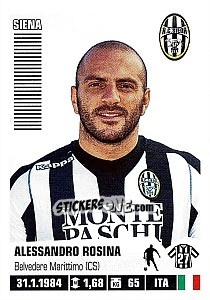 Figurina Alessandro Rosina - Calciatori 2012-2013 - Panini