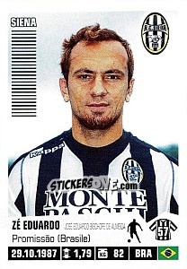 Sticker Zé Eduardo - Calciatori 2012-2013 n. 437 - Panini