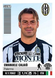 Sticker Emanuele Calaiò - Calciatori 2012-2013 n. 438 - Panini