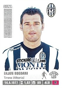 Sticker Erjon Bogdani - Calciatori 2012-2013 n. 439 - Panini