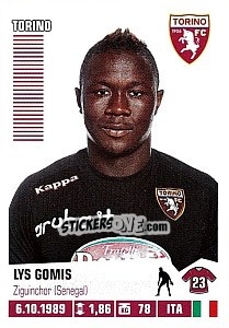 Sticker Lys Gomis - Calciatori 2012-2013 - Panini