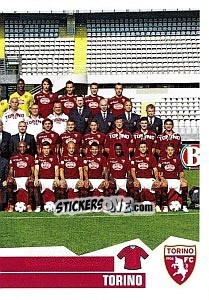 Figurina Squadra - Torino  (2 of 2) - Calciatori 2012-2013 - Panini