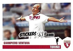 Sticker Giampiero Ventura - Calciatori 2012-2013 n. 447 - Panini