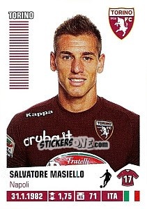 Cromo Salvatore Masiello - Calciatori 2012-2013 - Panini