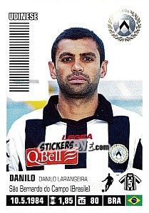 Cromo Danilo - Calciatori 2012-2013 - Panini