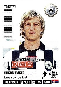 Figurina Dušan Basta - Calciatori 2012-2013 - Panini