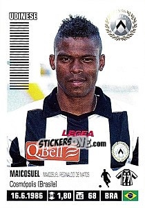 Sticker Maicosuel - Calciatori 2012-2013 - Panini