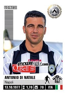 Sticker Antonio Di Natale - Calciatori 2012-2013 n. 486 - Panini
