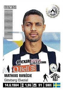 Sticker Mathias Ranégie - Calciatori 2012-2013 - Panini