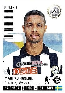 Sticker Mathias Ranégie - Calciatori 2012-2013 n. 487 - Panini