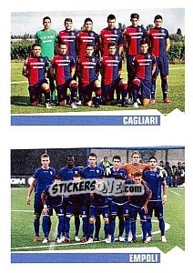 Cromo Cagliari - Empoli - Calciatori 2012-2013 - Panini