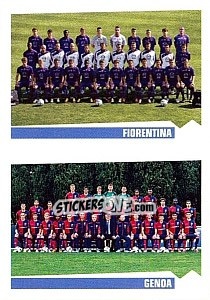 Sticker Fiorentina - Genoa