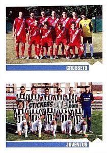 Sticker Grosseto - Juventus - Calciatori 2012-2013 n. 491 - Panini