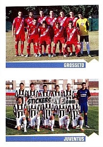 Cromo Grosseto - Juventus - Calciatori 2012-2013 - Panini