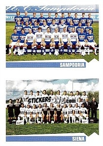 Figurina Sampdoria - Siena - Calciatori 2012-2013 - Panini