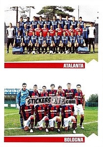 Sticker Atalanta - Bologna - Calciatori 2012-2013 n. 496 - Panini
