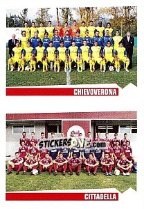 Cromo ChievoVerona - Cittadella - Calciatori 2012-2013 - Panini