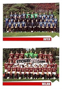 Sticker Inter - Milan - Calciatori 2012-2013 n. 499 - Panini