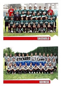 Sticker Sassuolo - Udinese