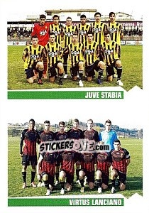 Sticker Juve Stabia - Virtus Lanciano - Calciatori 2012-2013 n. 505 - Panini