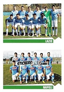 Cromo Lazio - Napoli - Calciatori 2012-2013 - Panini