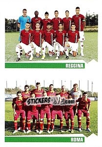 Figurina Reggina - Roma - Calciatori 2012-2013 - Panini