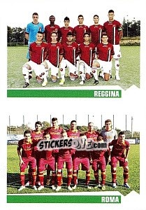 Cromo Reggina - Roma - Calciatori 2012-2013 - Panini