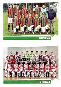 Sticker Ternana - Vicenza - Calciatori 2012-2013 - Panini
