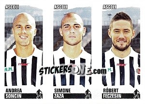 Sticker Soncin / Simone Zaza / Feczesin - Calciatori 2012-2013 n. 516 - Panini