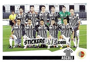 Cromo Squadra - Ascoli - Calciatori 2012-2013 - Panini