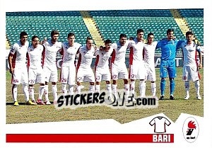 Sticker Squadra - Bari - Calciatori 2012-2013 - Panini