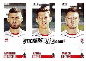 Sticker Borghese / Filkor / Romizi - Calciatori 2012-2013 n. 521 - Panini