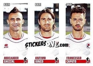 Sticker Abdelkader Ghezzal / Iunco / Caputo - Calciatori 2012-2013 n. 524 - Panini