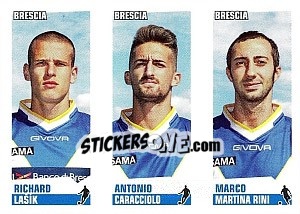 Sticker Lašík / Caracciolo / Martini Rini - Calciatori 2012-2013 n. 528 - Panini