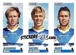 Sticker Budel / Salamon / Fausto Rossi - Calciatori 2012-2013 n. 529 - Panini