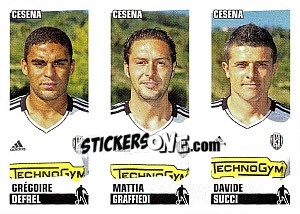 Sticker Gregoire Defrel / Graffiedi / Succi - Calciatori 2012-2013 n. 539 - Panini