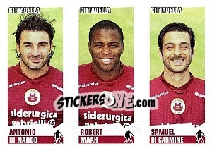 Sticker Di Nardo / Maah / Di Carmine - Calciatori 2012-2013 - Panini