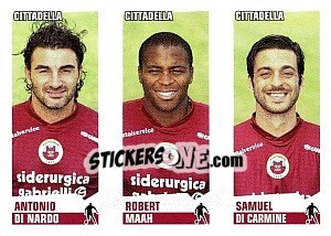 Sticker Di Nardo / Maah / Di Carmine - Calciatori 2012-2013 n. 546 - Panini